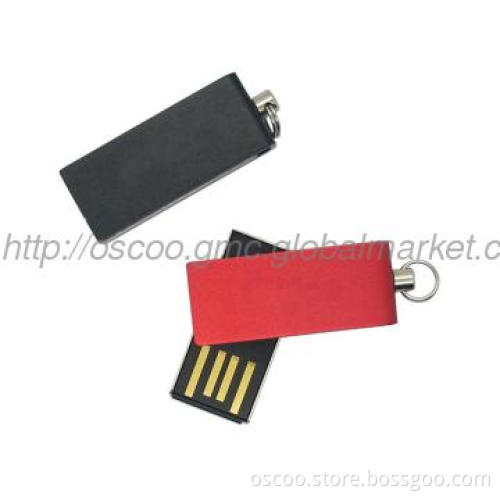 Mini usb pendirve in free logo